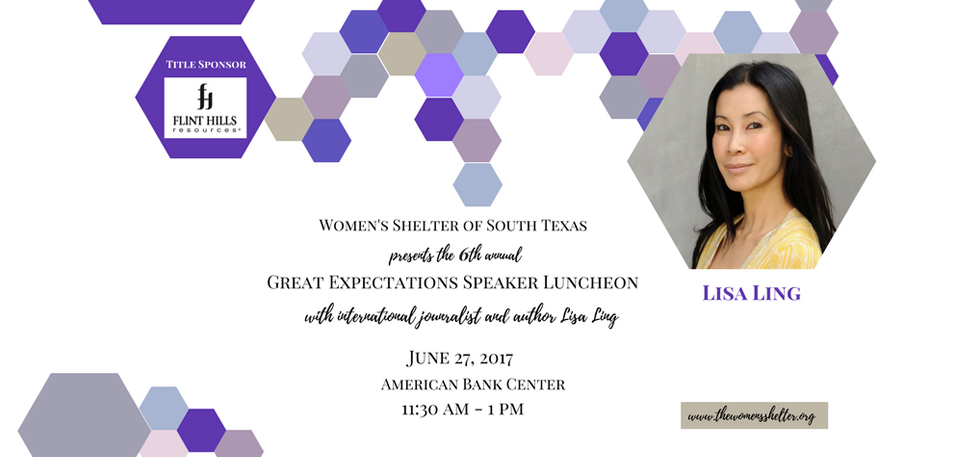 Women's Shelter of South Texas presents the 6th annual Great Expectations Speaker Luncheon