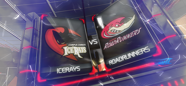 Corpus Christi IceRays vs Topeka RoadRunners