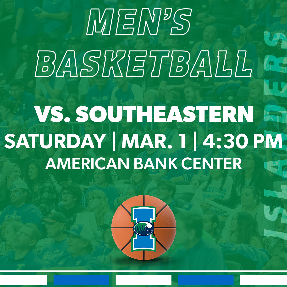 Islanders Men’s Basketball vs. Southeastern LA 