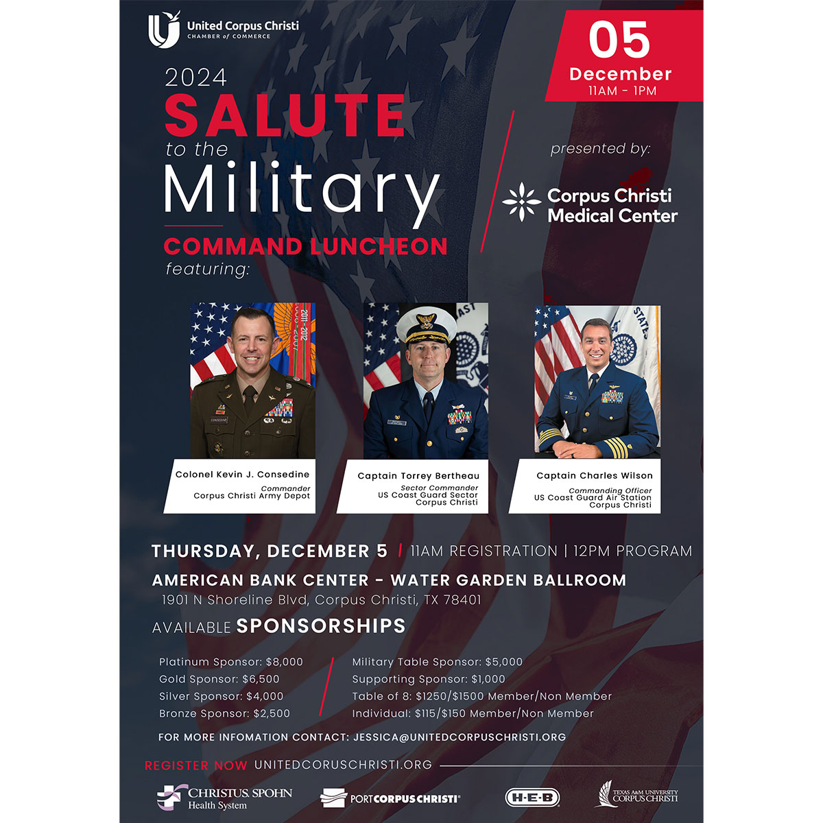 2024 Salute to the Military presented by Corpus Christi Medical Center 