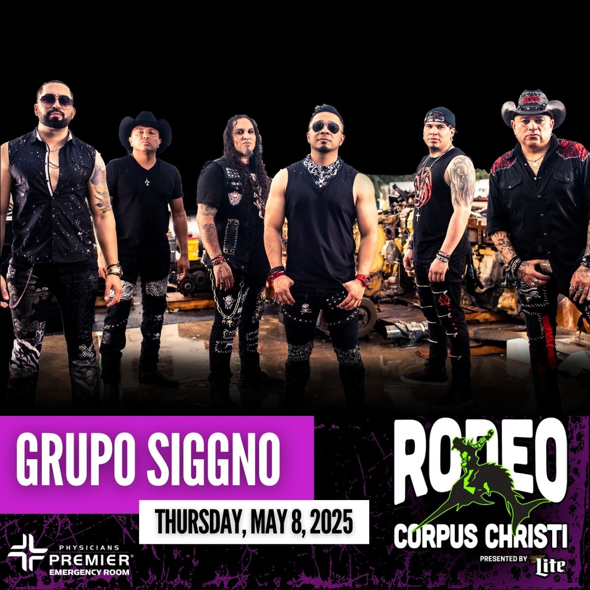 Rodeo Corpus Christi 2025 featuring Grupo Siggno 