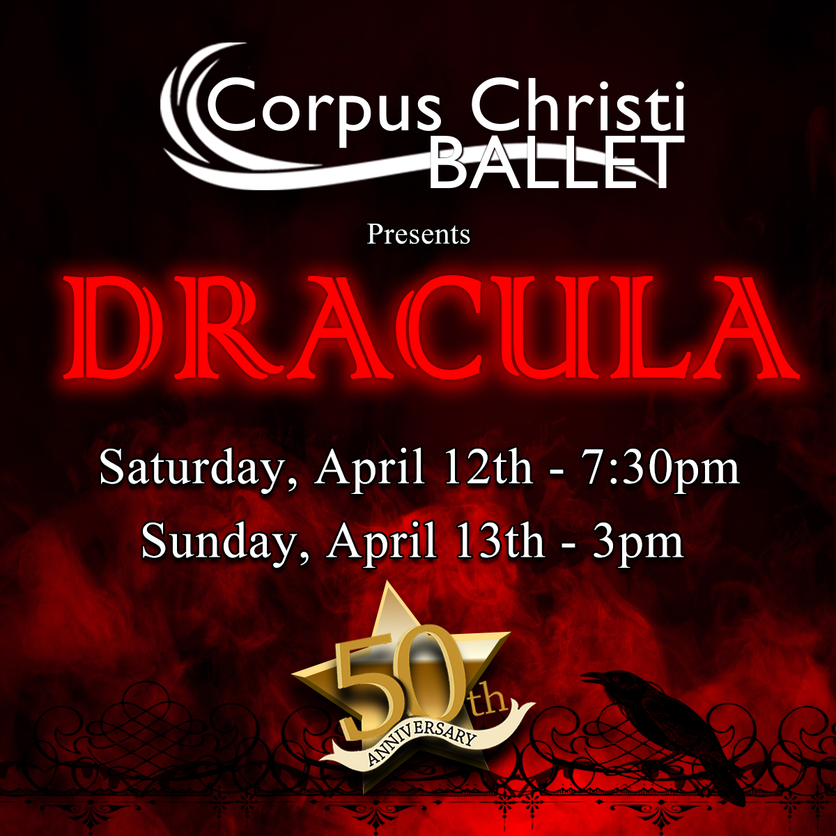 Corpus Christi Ballet Presents Dracula 