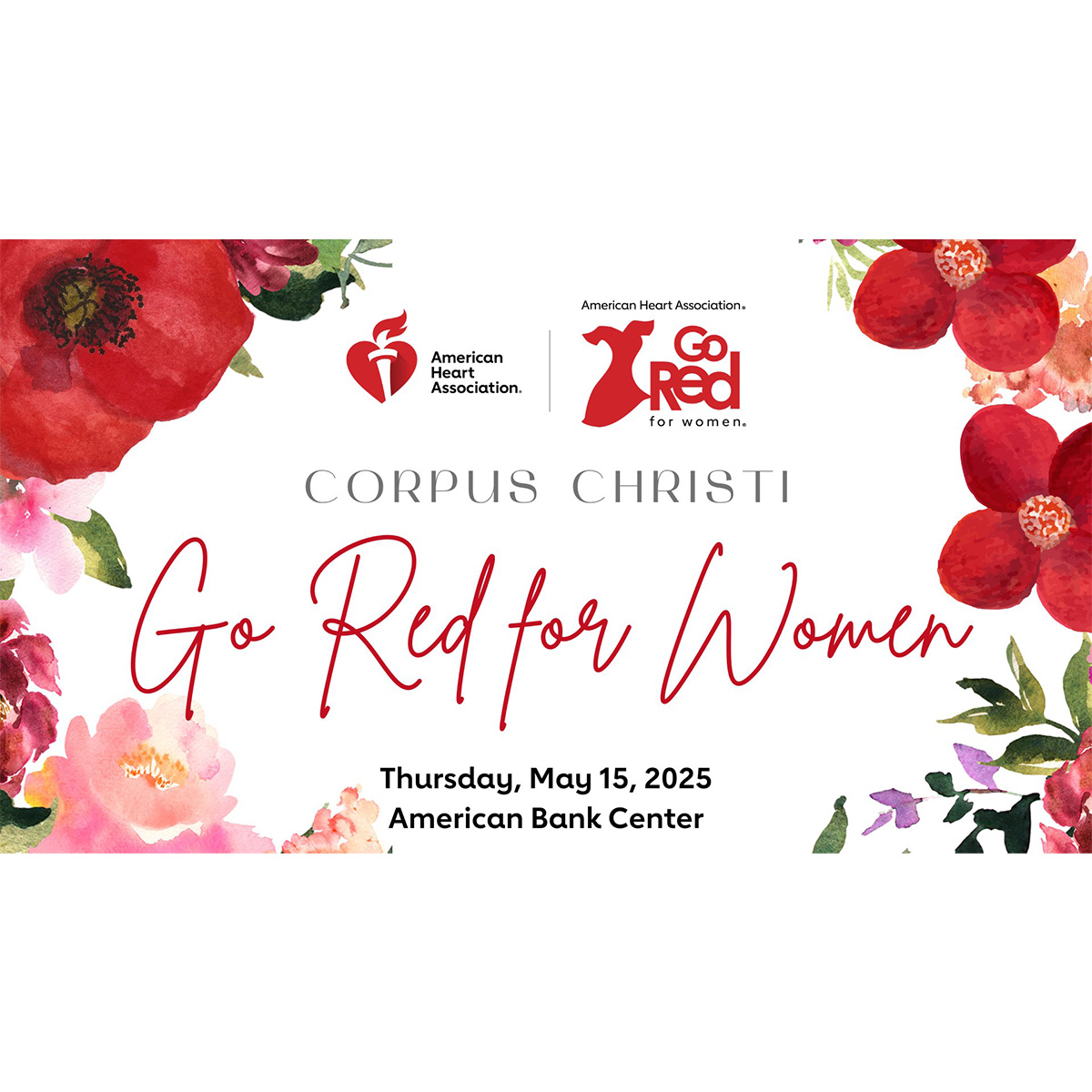 American Heart Association Corpus Christi Go Red for Women Luncheon 